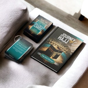 Ultimate Hajj bundle: Hardcover Guide & Journal Dua Cards Bundle image 5