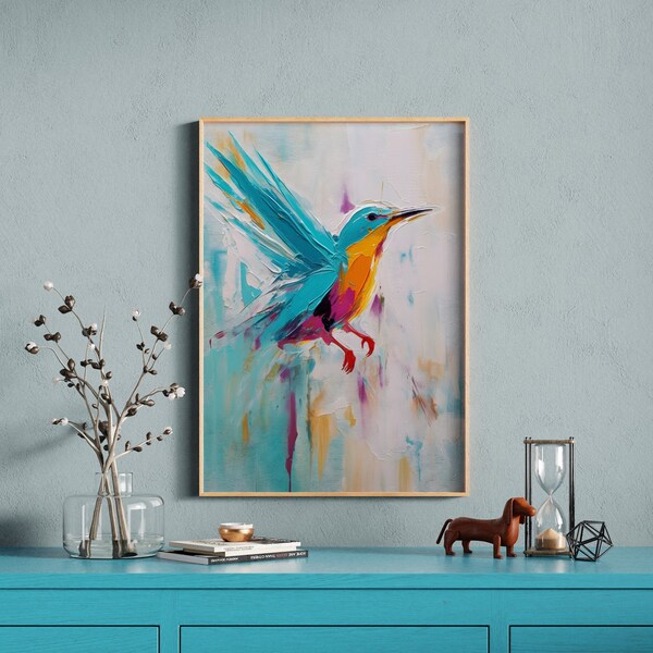 Abstract Bird Art - Etsy