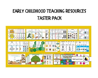Early Childhood Teaching Resources Taster Pack Digital