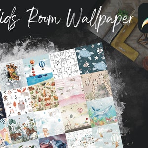 Procreate Wallpaper Kinderzimmer Interior Sketch Blocks Elements Cutouts