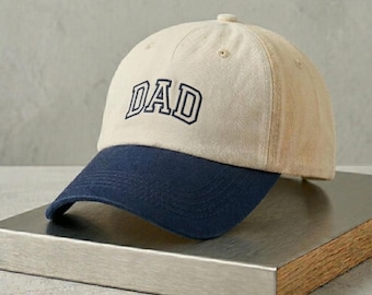 Minimalist Dad Hat, Embroidered Dad Baseball Cap, Father’s Day Gift,