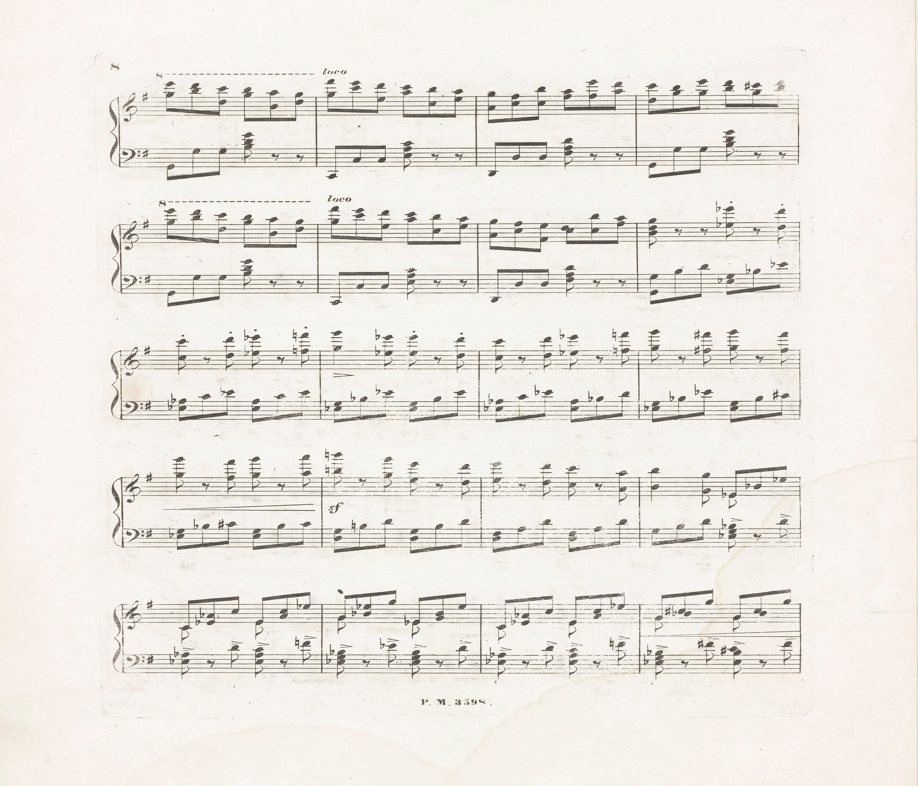 Vintage Sheet Music Print Printable Old Music Pages Musical Scores ...