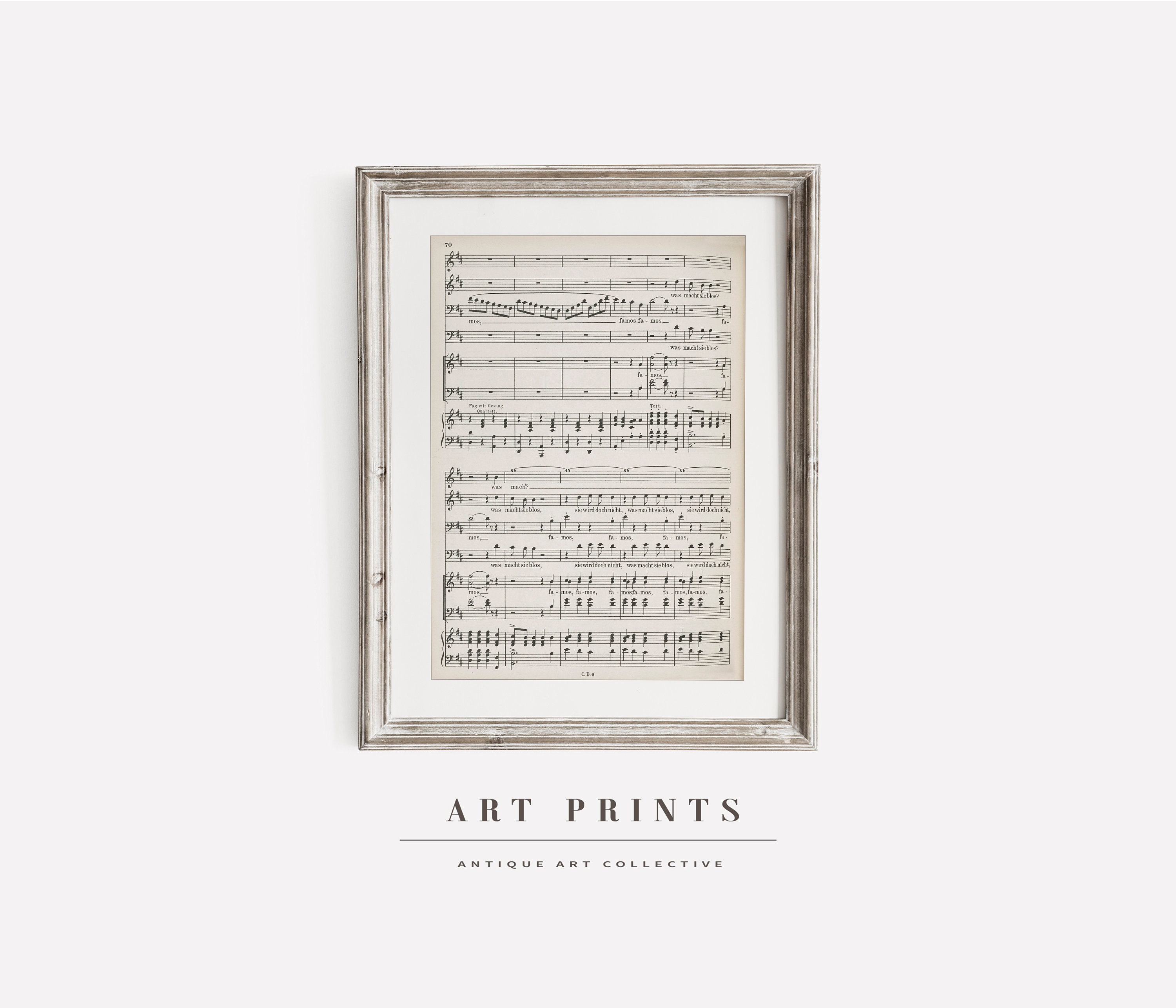 Vintage Sheet Music Print Printable Old Music Pages Musical Scores ...