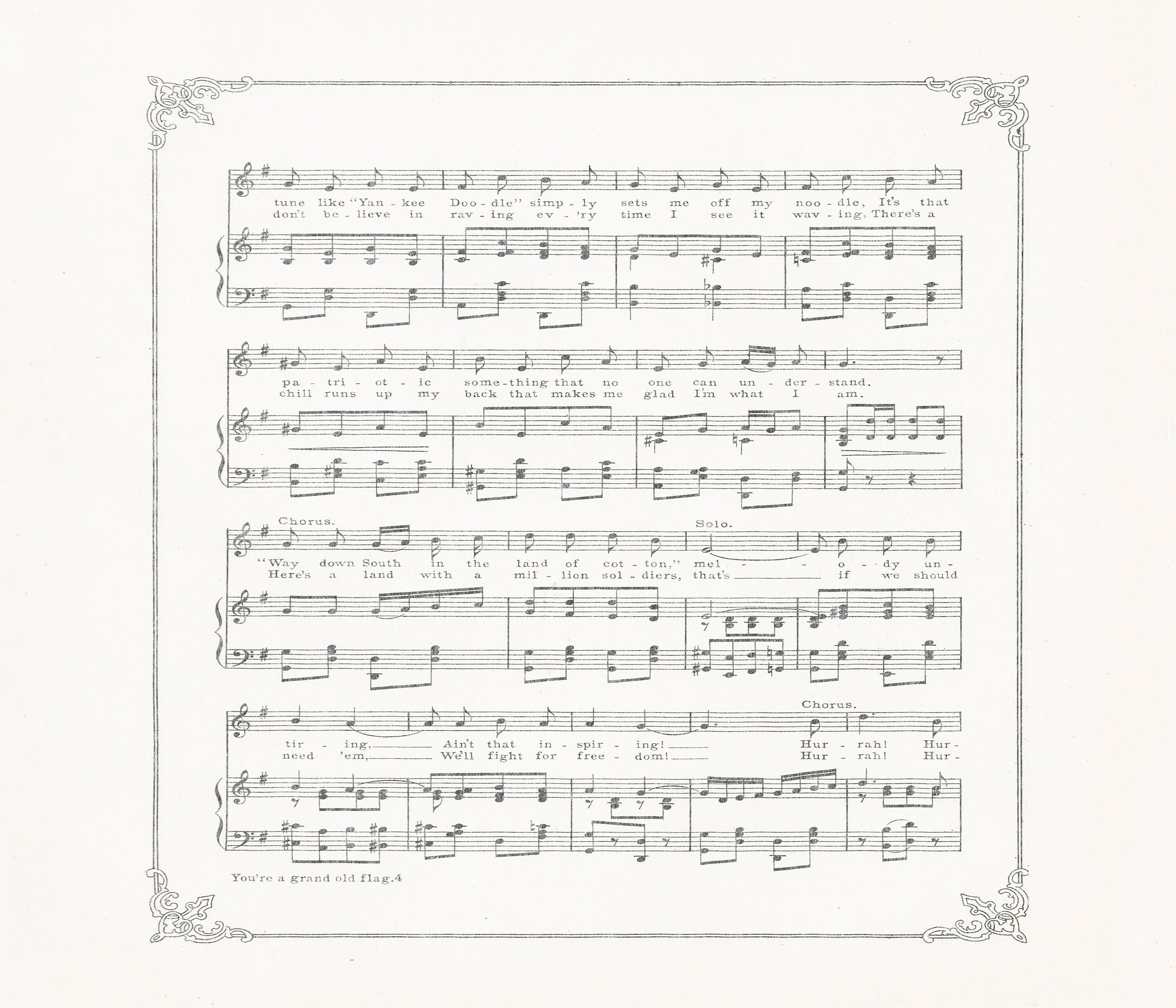 Vintage Sheet Music Print Printable - Il Fullxfull.4698773676 Abph 