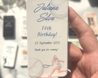 Sports & Ballet Birthday Party Favor–Bottle Opener Fridge Magnet Tennis, Baseball, Basketball, Volleyball Theme Personalized Party Gift
