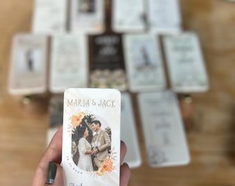 Personalized Bottle Opener Magnet  Wedding Favor