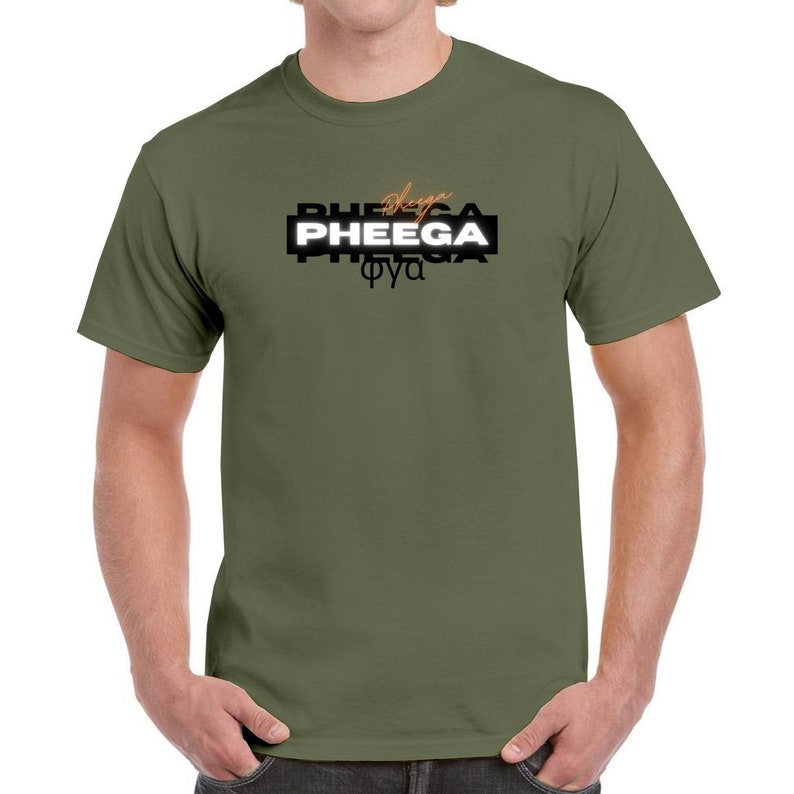 Pheega Unisex Funny Joke Shirt, Heavy Cotton T-Shirt image 1