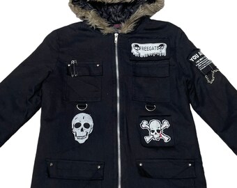 Rare Design Vintage Japanese Brand Drug Honey Jacket 2000s Rare Design Vintage Japanese Brand Drug Honey Jacket 2000s