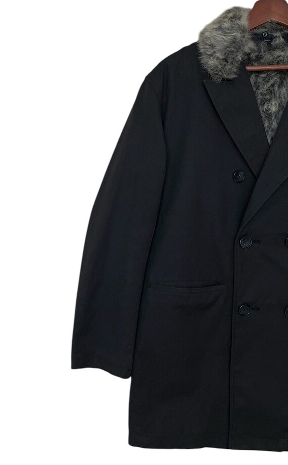 00s fuga mod coat fur japanese label コート Rare Vintage Japanese