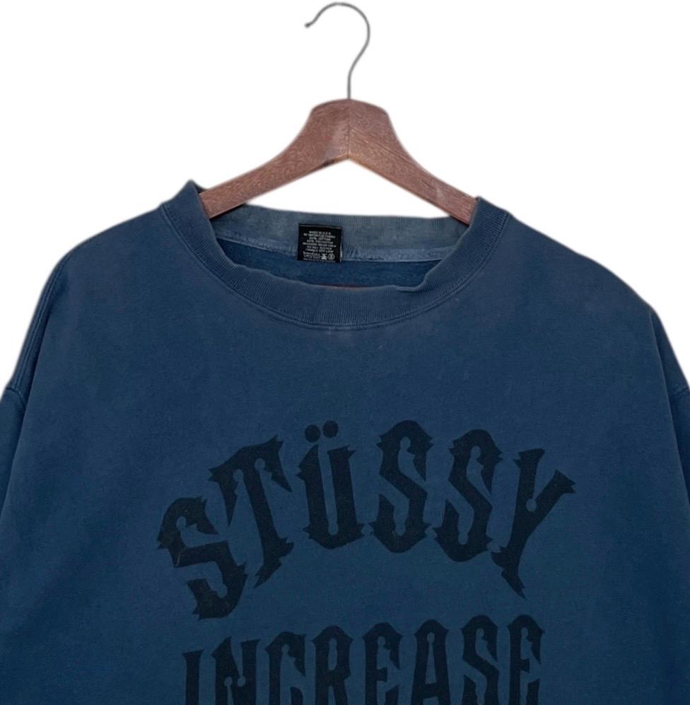 Rare Design Vintage Brand Stussy Big Logo Sweatshirt 2000s - Etsy