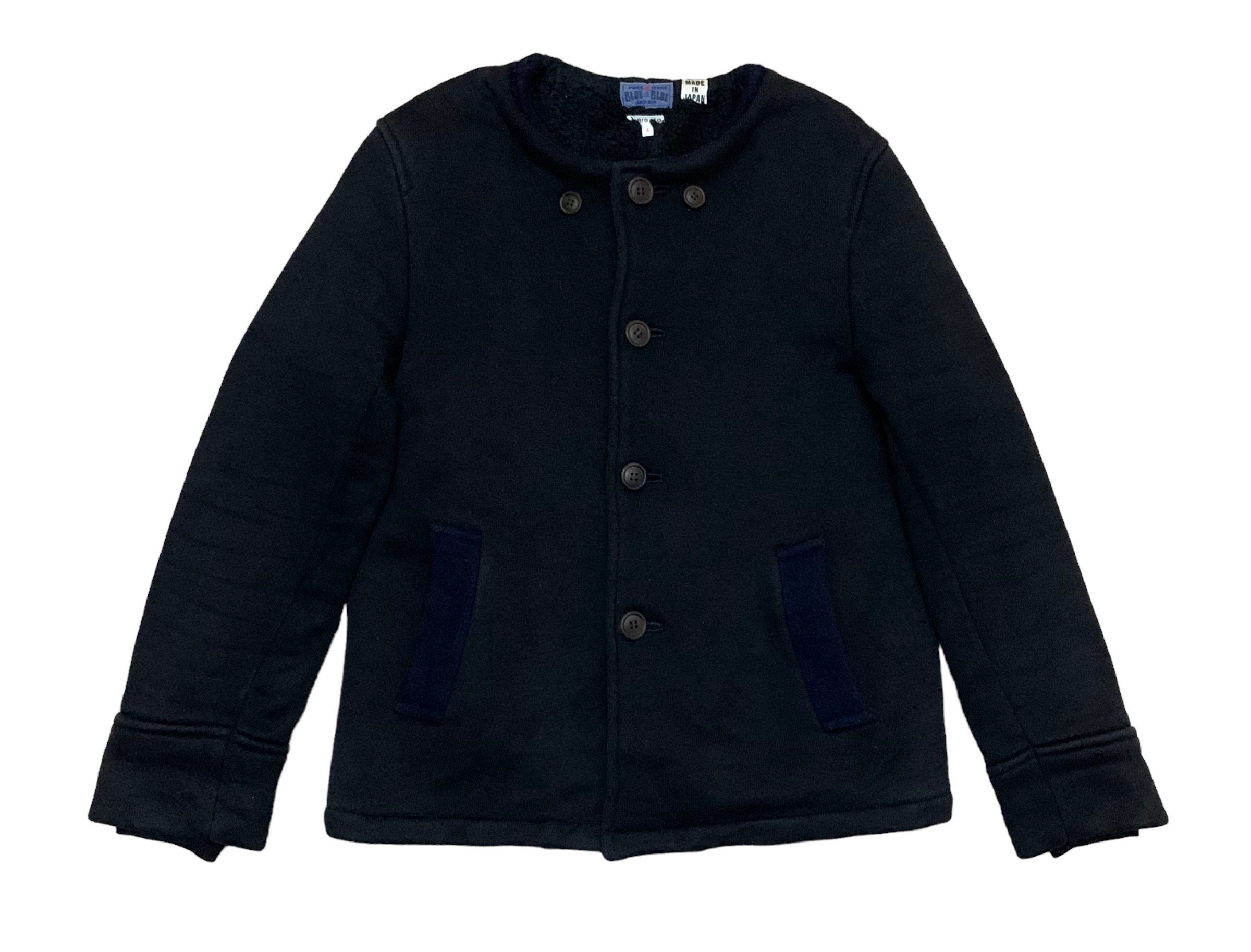 Rare Design Vintage Japanese Brand Blue Blue Japan Jacket 1990s
