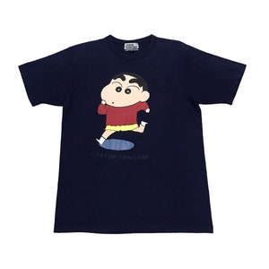 希少なヴィンテージ日本の漫画クレヨンしんちゃんTシャツ1990年代