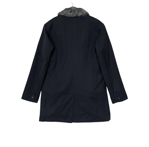 ジャケット・アウター 00s fuga fur trench coat japanese label Rare Vintage Japanese Brand FUGA Fur Trench Coat 2000s