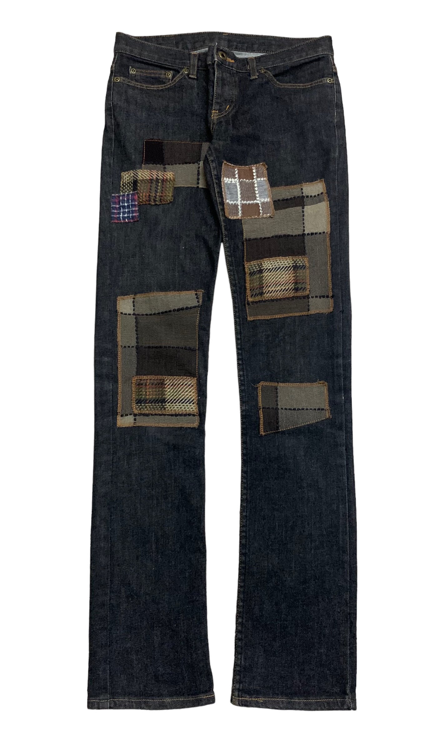 Rare Design Vintage Japanese Brand Hysteric Glamour Patchwork 