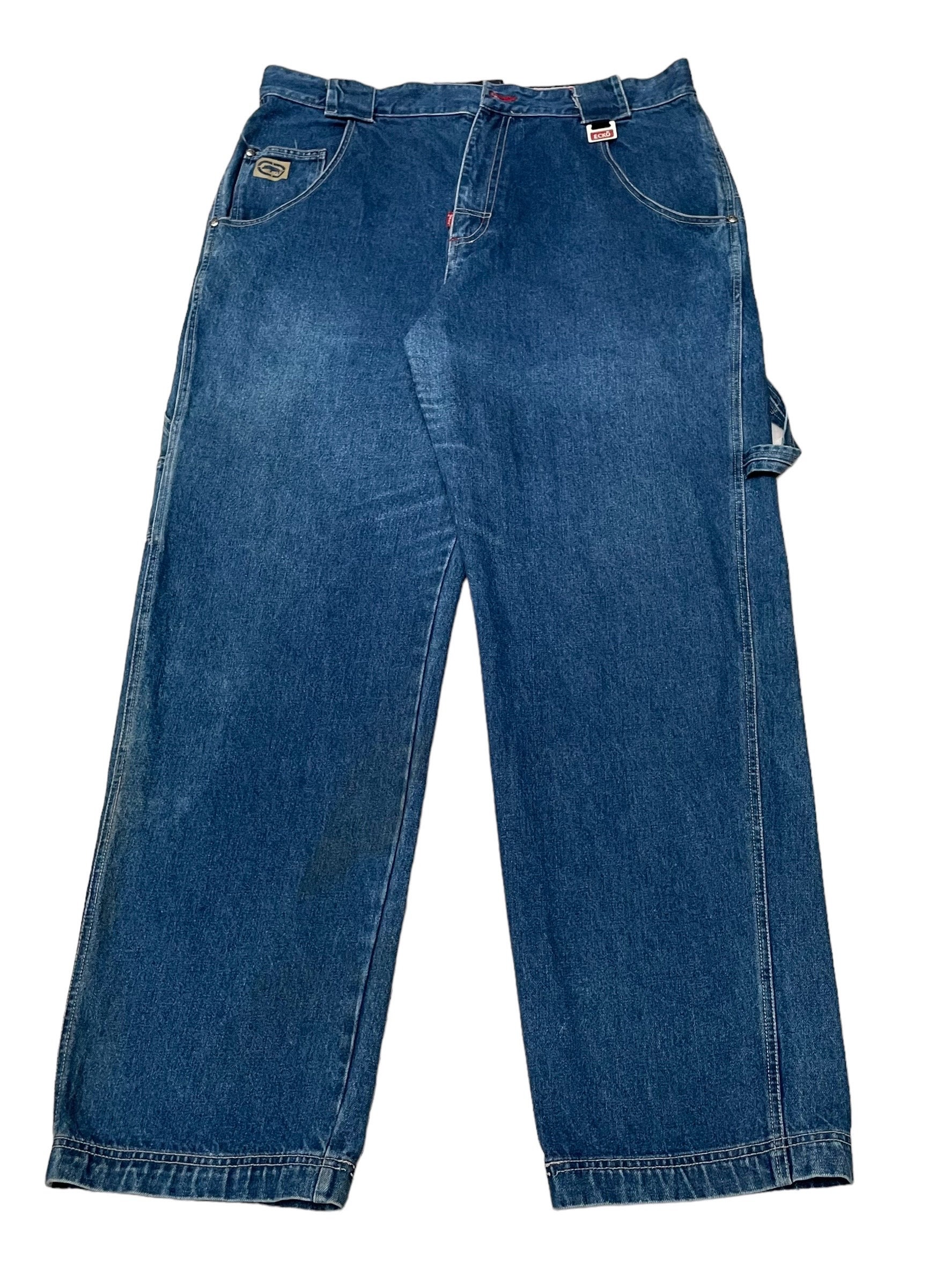 Rare Design Vintage Brand the Ecko Unltd Baggy Jeans Hip Hop Rare Design Vintage Brand the Ecko Unltd Baggy Jeans Hip Hop