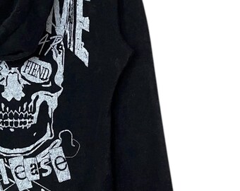 Rare Vintage Japanese Brand Ghost of Harlem Velvet Hoodie 2000s - Etsy