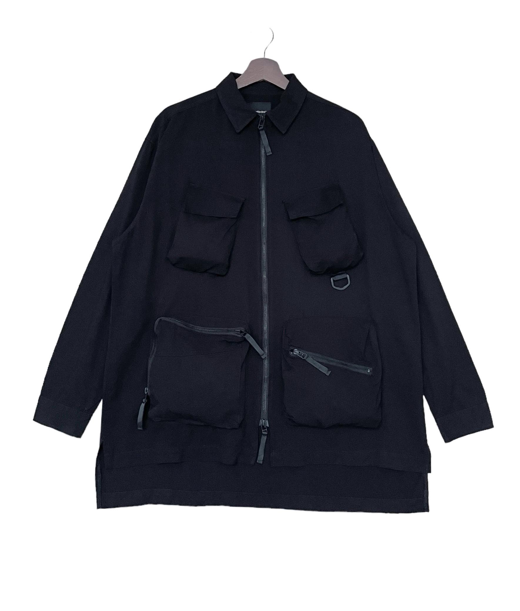 Rare Vintage Japanese Brand Semantic Design Tactical Jacket 2000s 