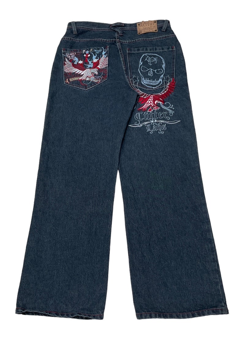 Rare Design Vintage Brand Artful Dodger Baggy Jeans 2000s Etsy Rare Design Vintage Brand Artful Dodger Baggy Jeans 2000s Etsy