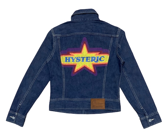 Rare Vintage Hysteric Glamour Trucker Denim Jacke… - image 1