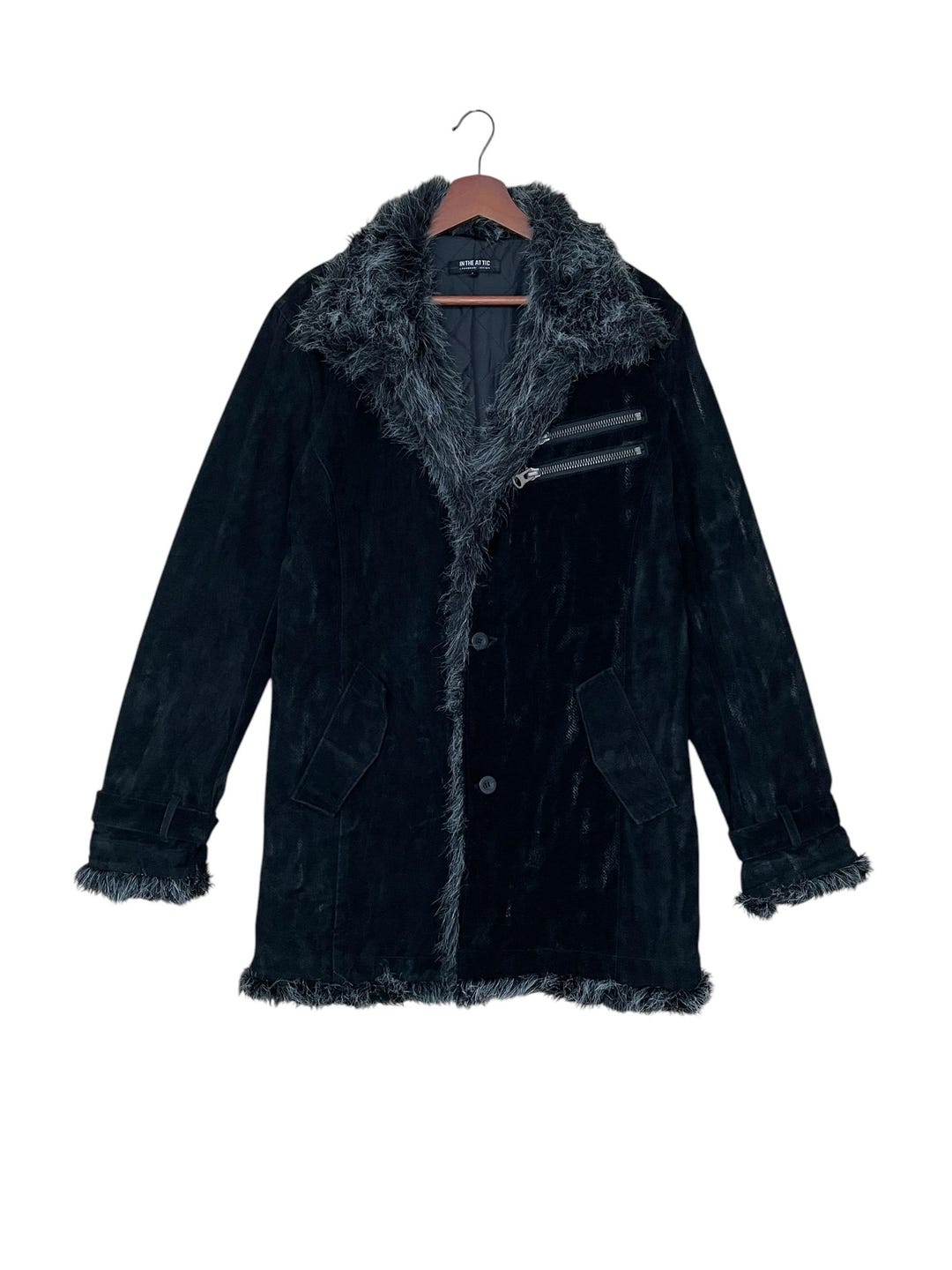 ジャケット・アウター 00s in the atticfar hoodie coat Rare Design Vintage Brand in the Attic Jacket Hoodie 2000s