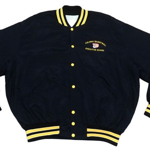 Rare Vintage Colonia Basketball Varsity Windbreaker 1980s