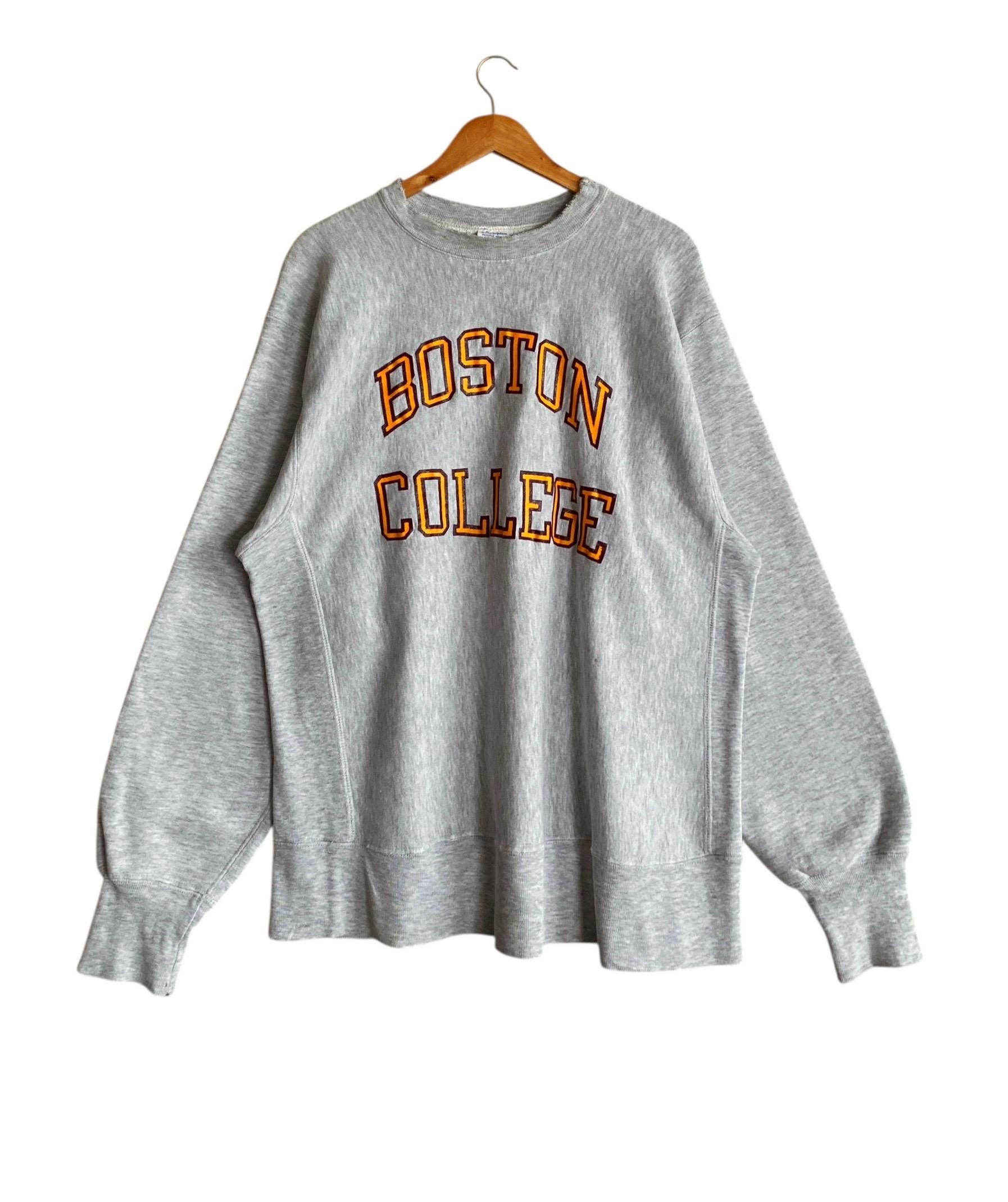 Boston College Reverse Weave - Etsy