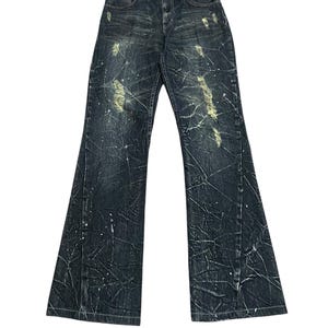 Japanese Flared Jeans - Etsy