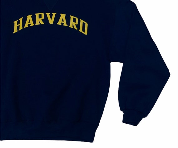 Rare Design Vintage University Of Harvard Sweatsh… - image 3