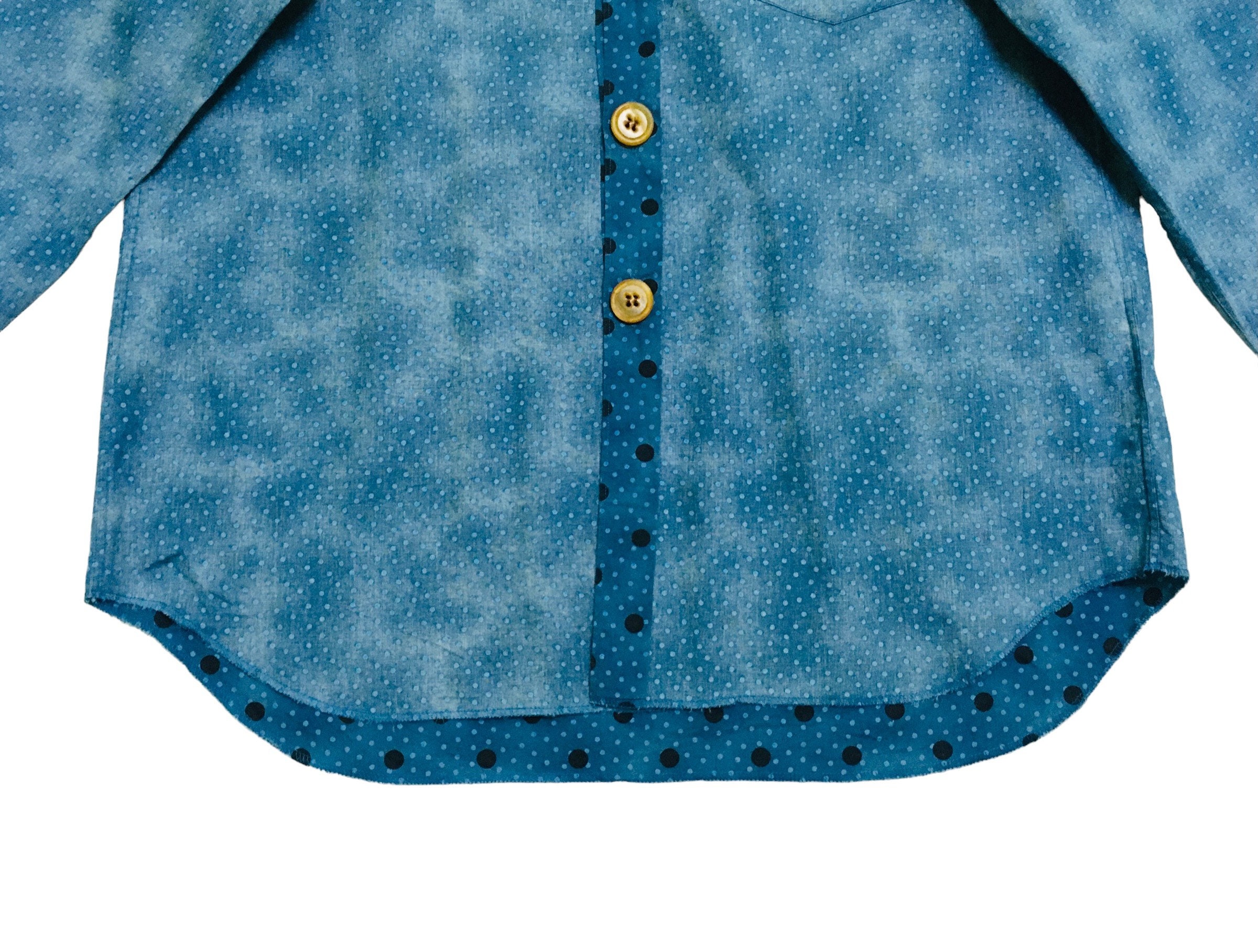 Rare Vintage Comme Des Garcons Homme Polka Dot Shirt 1990s - Etsy