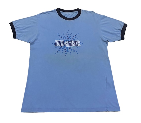 T-shirt vintage rare du groupe de rock Kula Shaker des années 1999 
