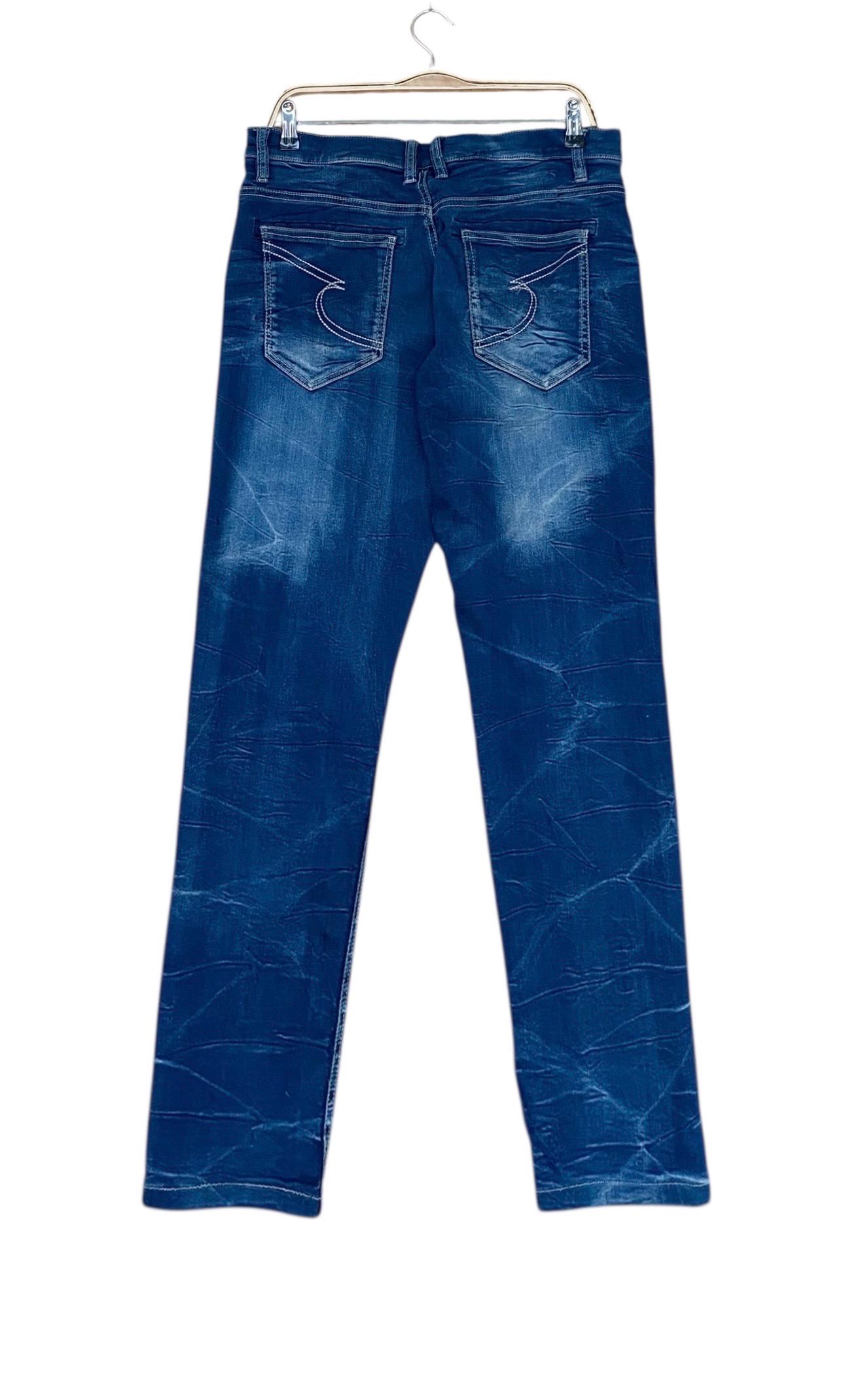 00s semantic designCoated Flare Pants 00