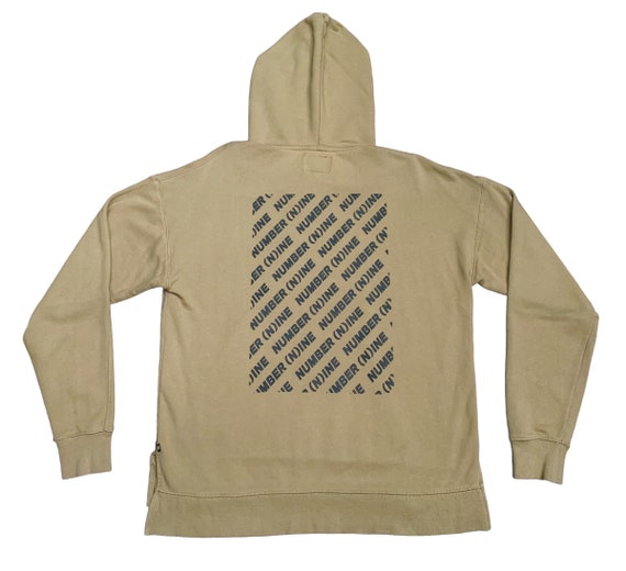 [RADINEO]★ 韓国人気★VINTAGE LOGO SWEAT Rare Design Vintage Japanese Brand Number Nine Hoodie 2000s