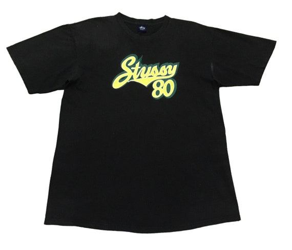 初期OLD STUSSY 80s crazy font logo shirts 初期OLD STUSSY 80s crazy font logo shirts