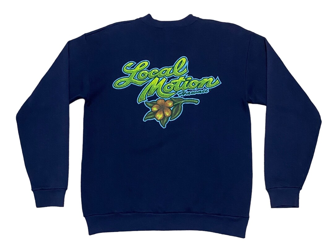 Rare Vintage Brand Local Motion Sweatshirt 1990s - Etsy
