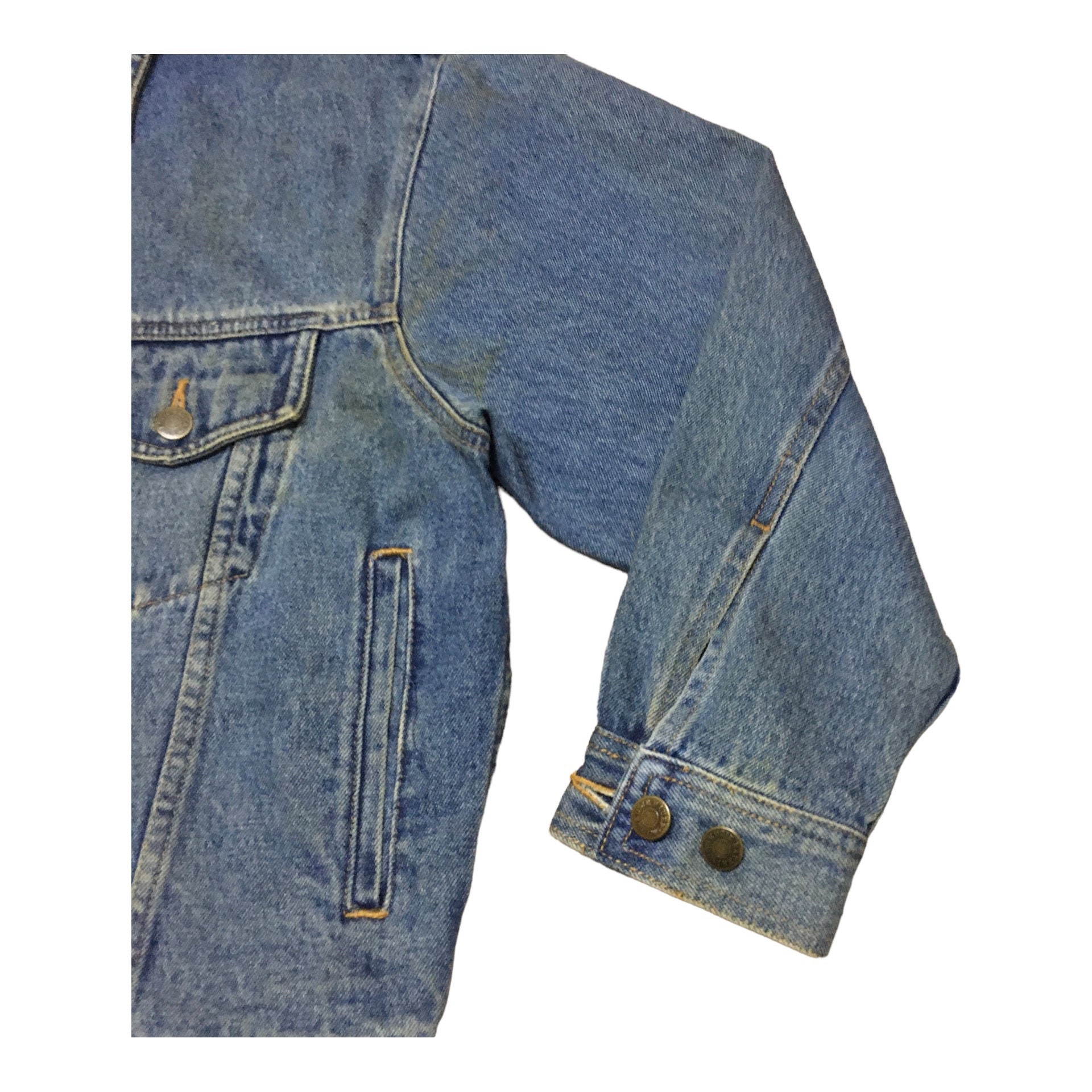 ジャケット・アウター <Eddie Bauer> Denim Trucker Jacket 90s Vintage Eddie Bauer Denim Jacket Men's XLarge Blue Denim