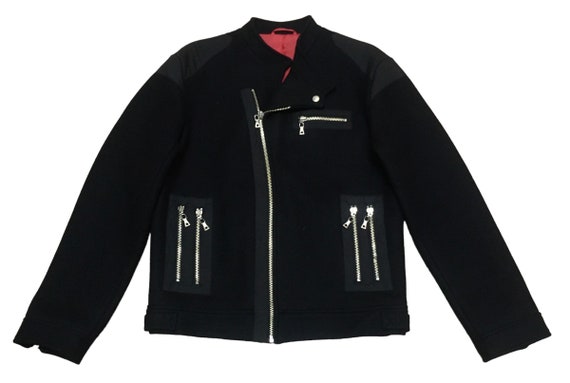 00s Y2K Semantic design Napoleon jacket