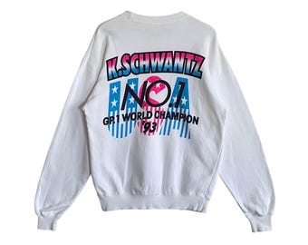 Sudadera vintage de la marca Suzuki de los años 90.