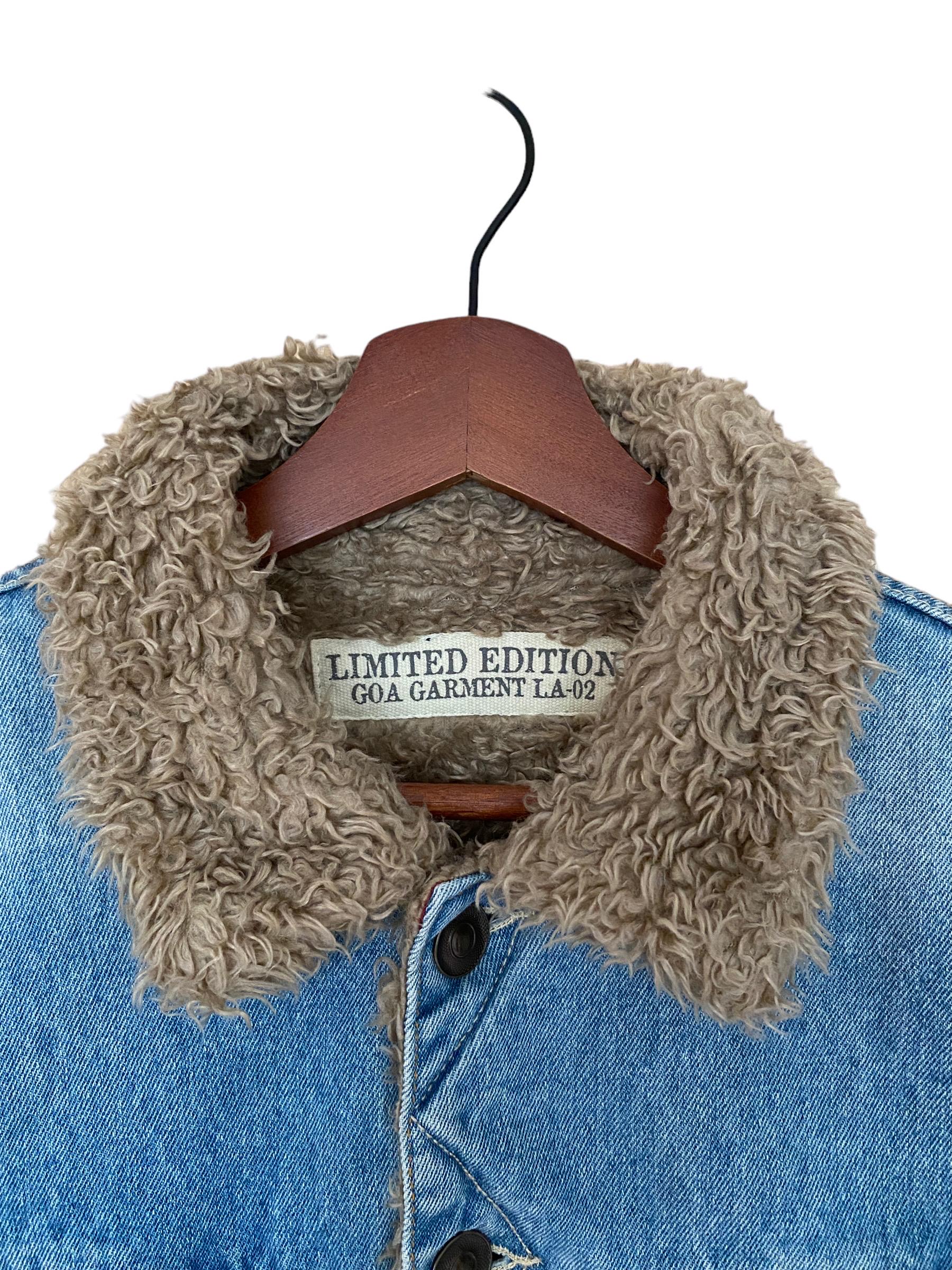 Rare Vintage Brand Goa Garment Limited Edition Fur Jacket 1990s - Etsy