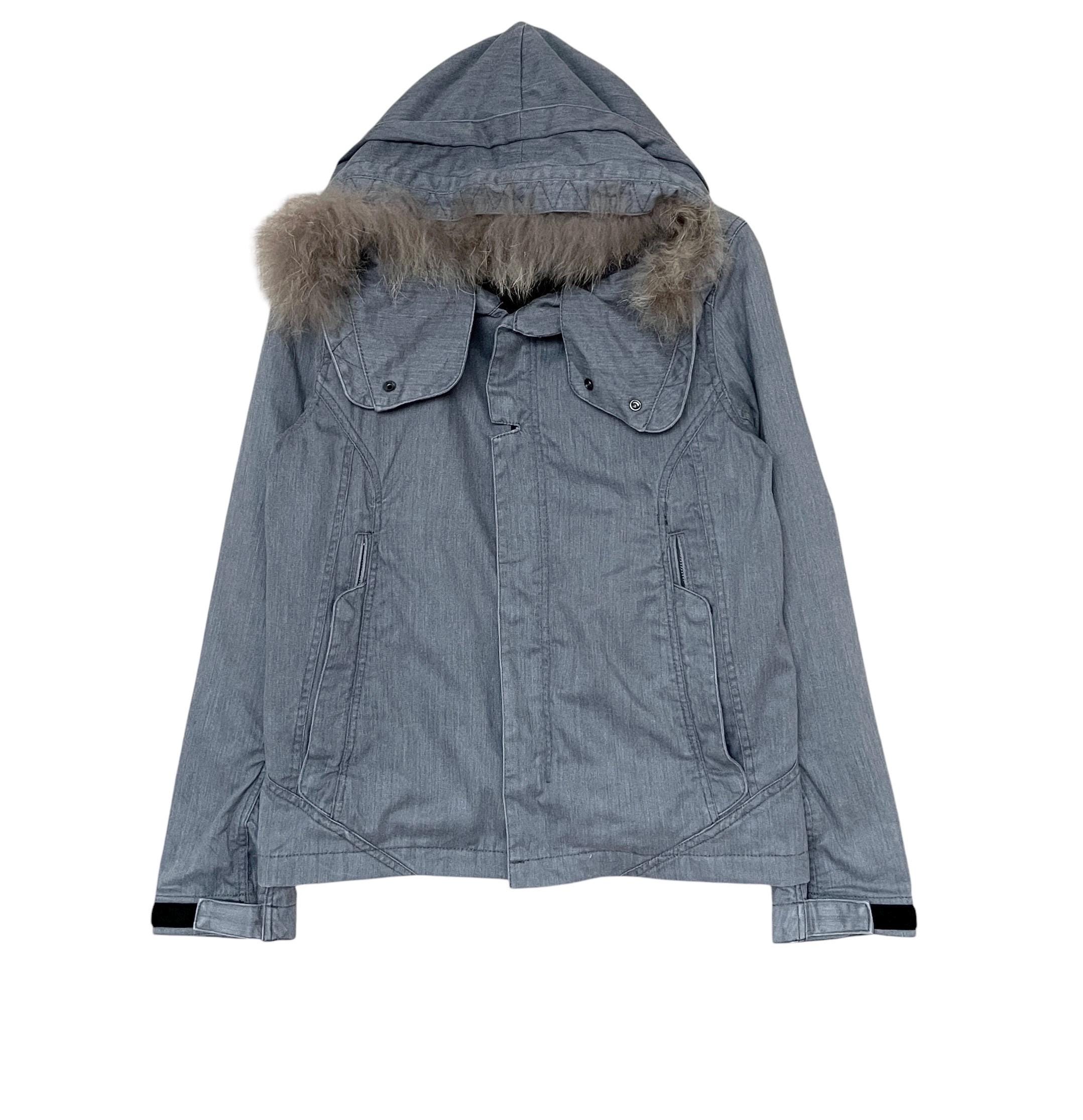 Japanese Y2K Label fur jacket goa ifsixwasnine share kmrii Rare 