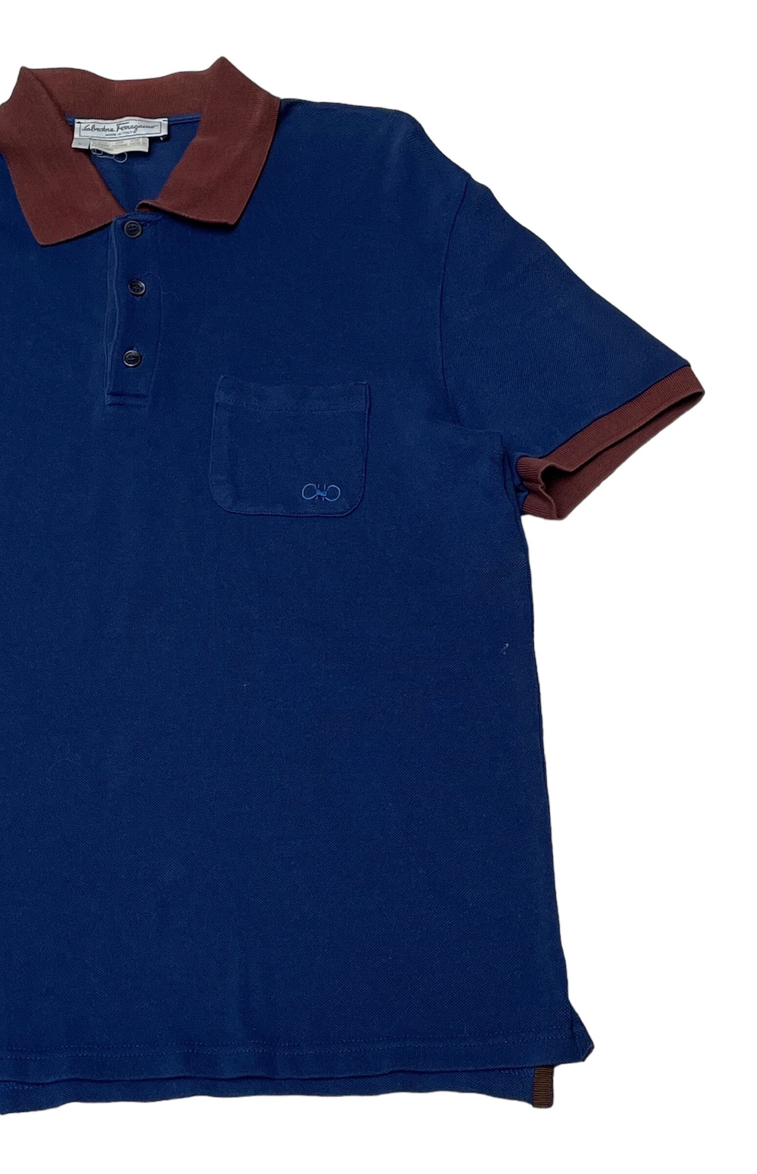 Rare Design Vintage Brand Salvatore Ferragamo Polos 1990s - Etsy