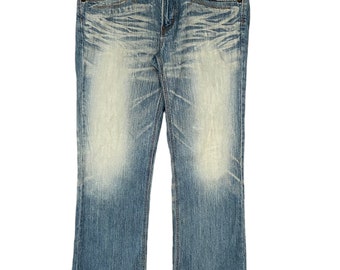 Rare Design Vintage Brand Edwin Distressed Jeans 1990s