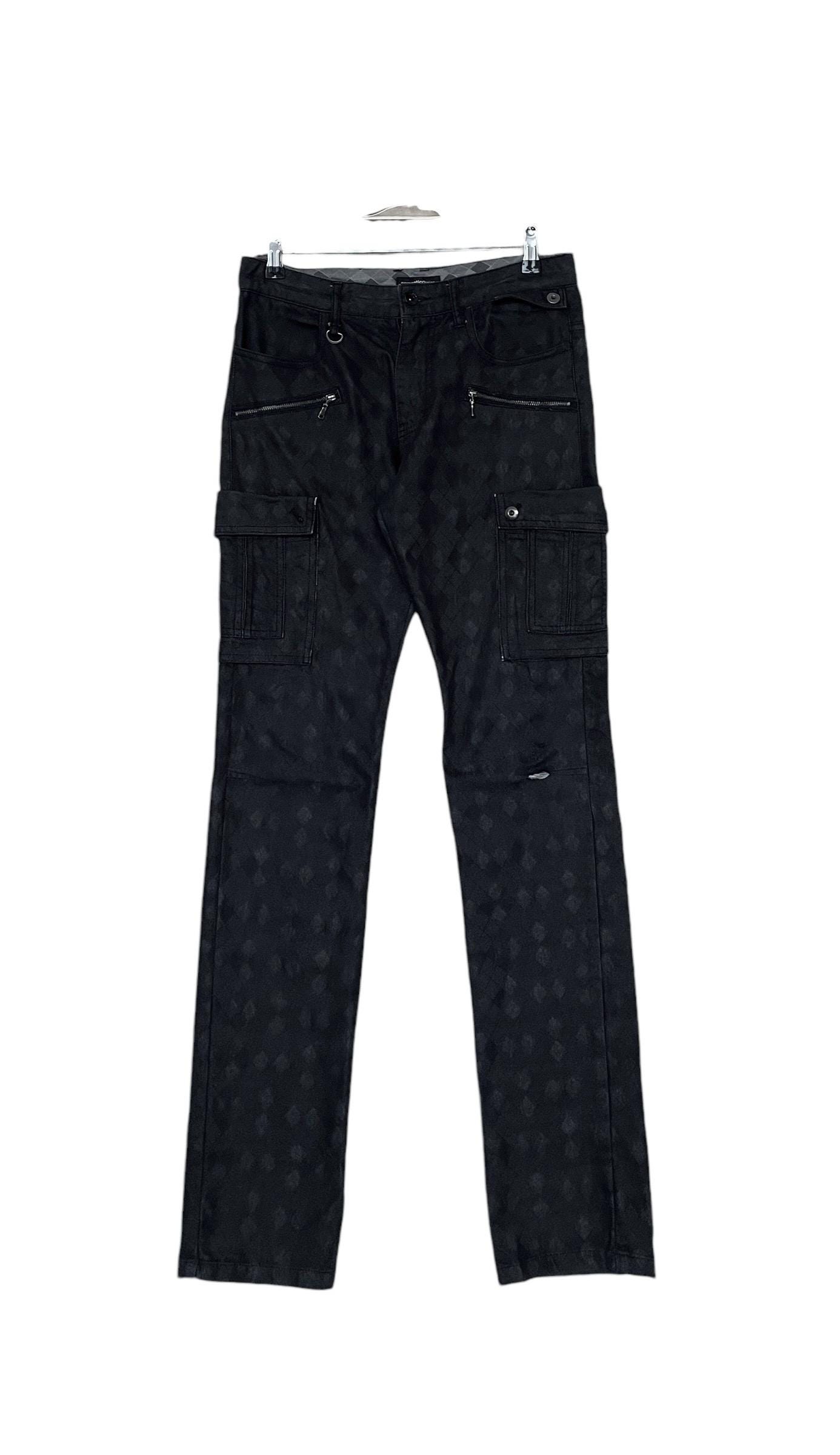 パンツ archive semantic design coating pants M Rare Vintage Japanese Brand Semantic Design Tactical Pants 2000s