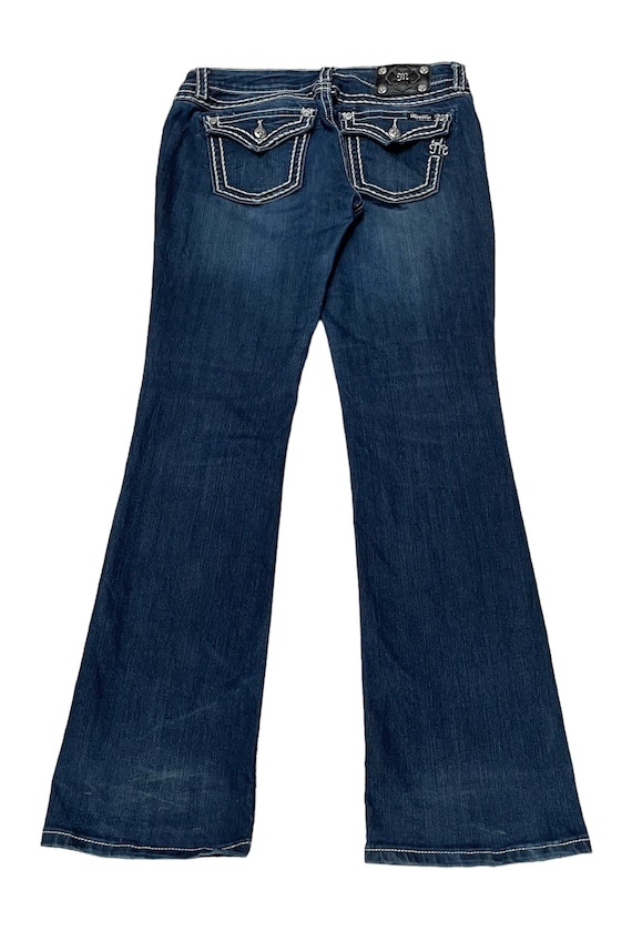 Rare Design Vintage Brand Miss Me Flared Jeans 2000s - Etsy