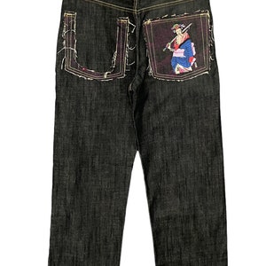 Red monkey jeans - Etsy 日本