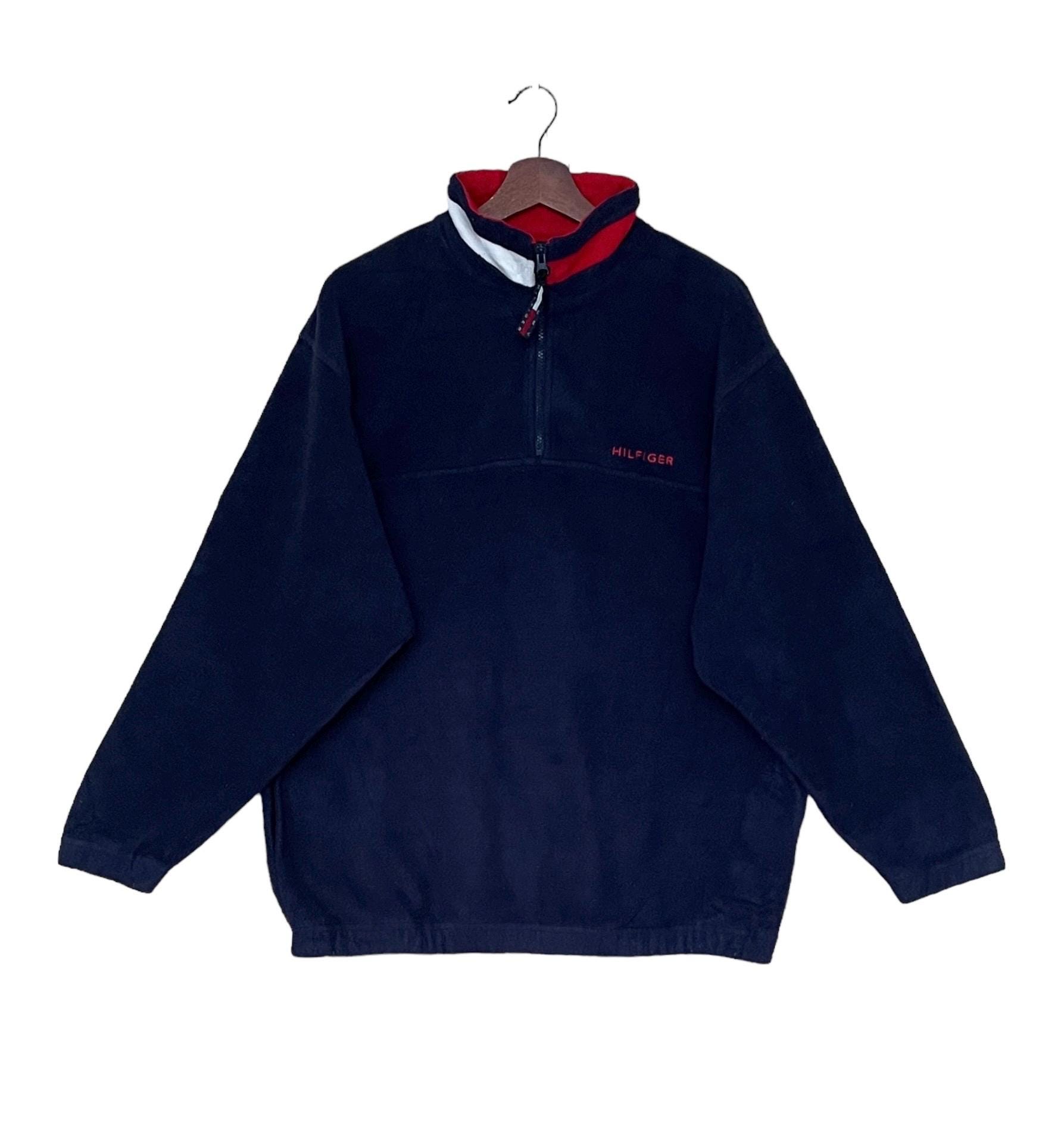 Rare Vintage Brand Tommy Hilfiger Half Zipper Fleece 1990s - Etsy
