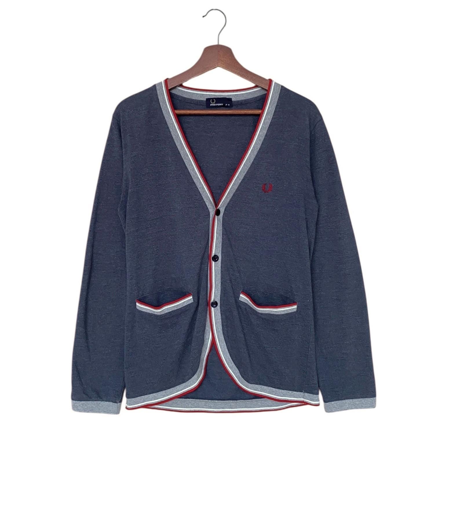 Fred Perry Cardigan - Etsy