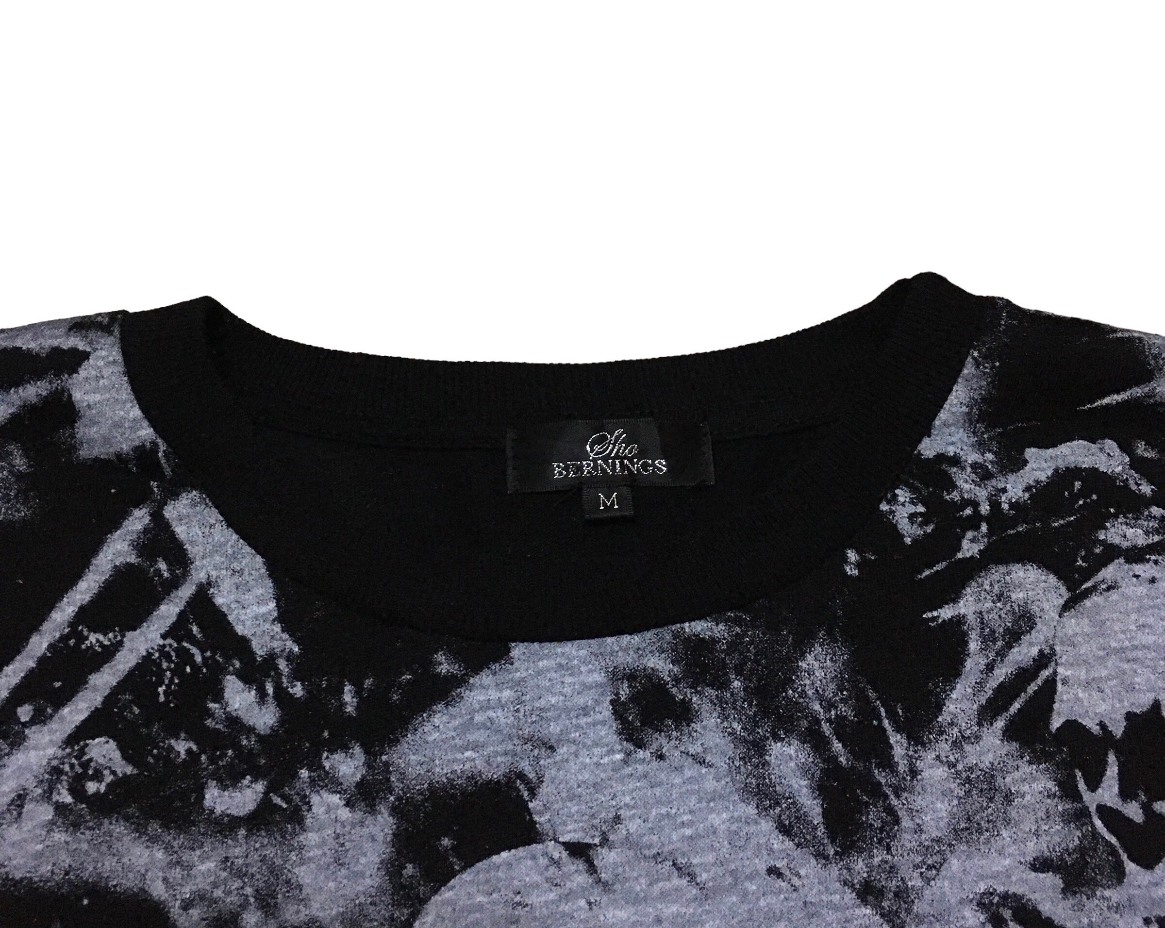 Vintage Japanese Brand Bernings Sho Full Print T-shirt 1990s - Etsy