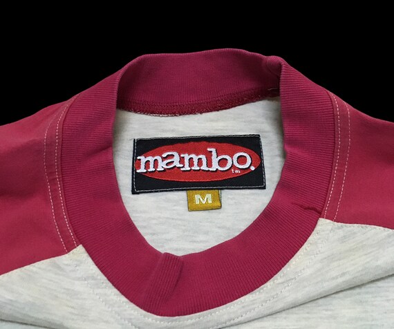 Rare Design Vintage Brand Mambo T-shirt 1990s - image 7