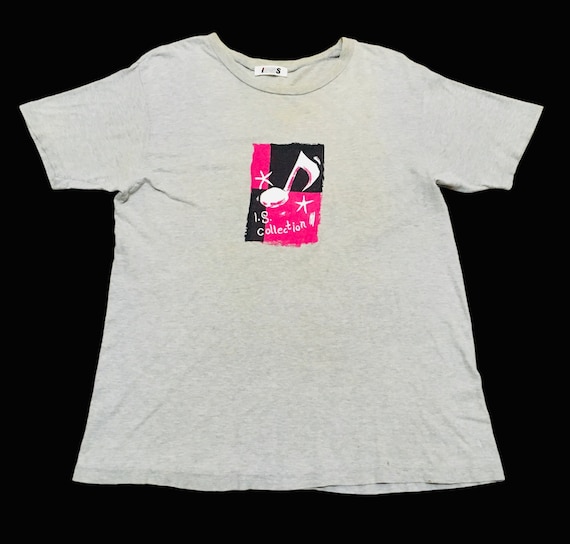 Rare Design Vintage Brand Issey Miyake T-shirt 19… - image 1