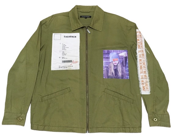 Rare Design Vintage Japanese Brand Jungle Storm Jacket 1990s
